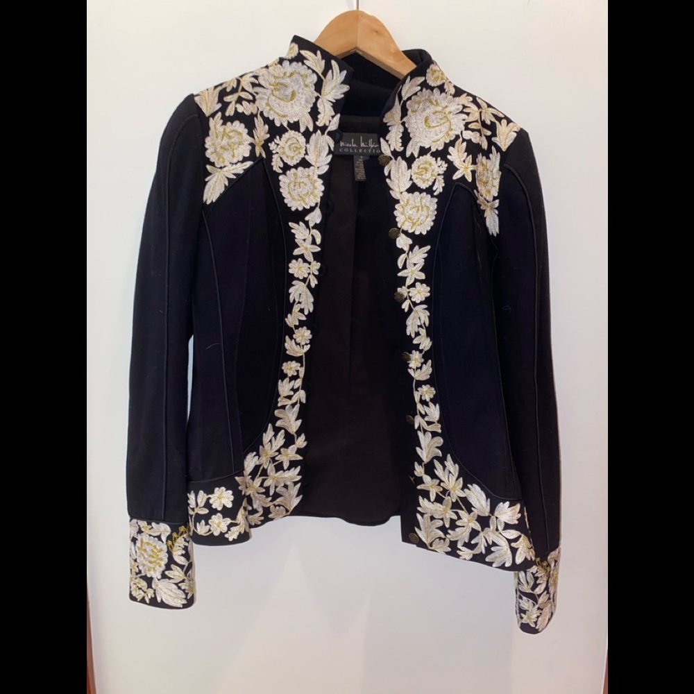 Women's Nicole Miller Embroidered Jacket
